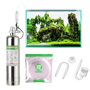 Fzone CO2 Glass Drop Checker Monitor Kit For Planted Aquariums